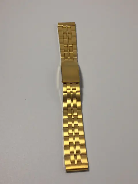 Armis con baño de oro de 18 mm para reloj vintage