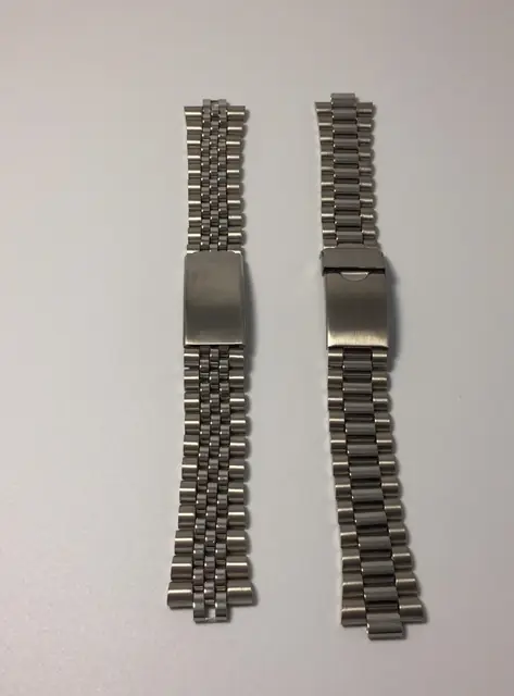 Armis tipo Jubilee y tipo TAG Heuer vintage