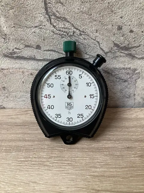 Cronógrafo TAG Heuer vintage deportivo años 80