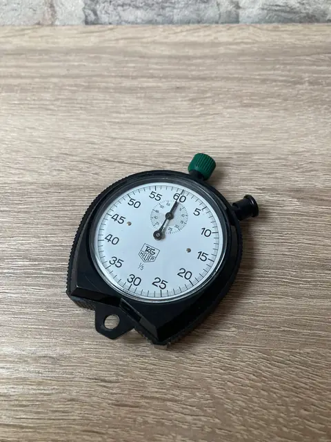 Cronógrafo TAG Heuer vintage deportivo años 80 · foto 3