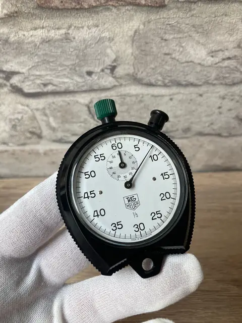 Cronógrafo TAG Heuer vintage deportivo años 80 · foto 5