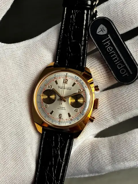 Reloj cronógrafo THERMIDOR Estado nos antiguo stock de relojería sin uso · foto 10