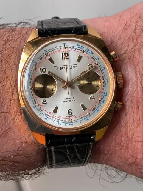 Reloj cronógrafo THERMIDOR Estado nos antiguo stock de relojería sin uso · foto 11