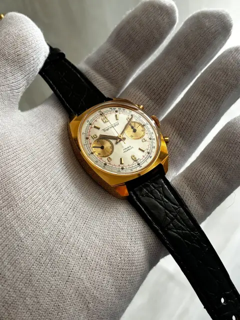 Reloj cronógrafo THERMIDOR Estado nos antiguo stock de relojería sin uso · foto 2