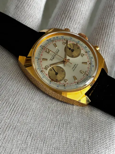 Reloj cronógrafo THERMIDOR Estado nos antiguo stock de relojería sin uso · foto 4