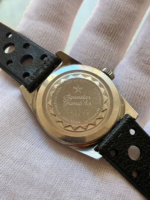 Reloj diver Aquastar Menrod automático de los años 70 · foto 3
