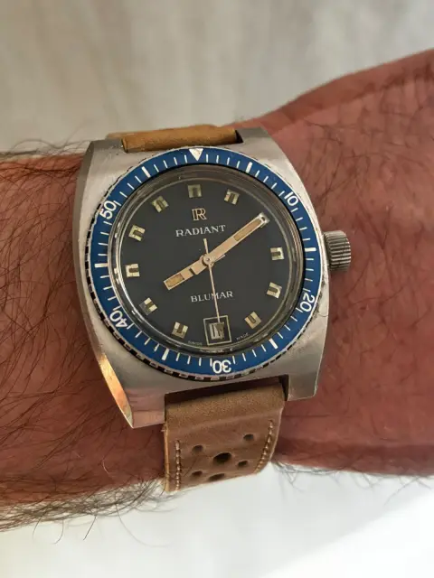 Reloj diver automático corona roscada doble firma
