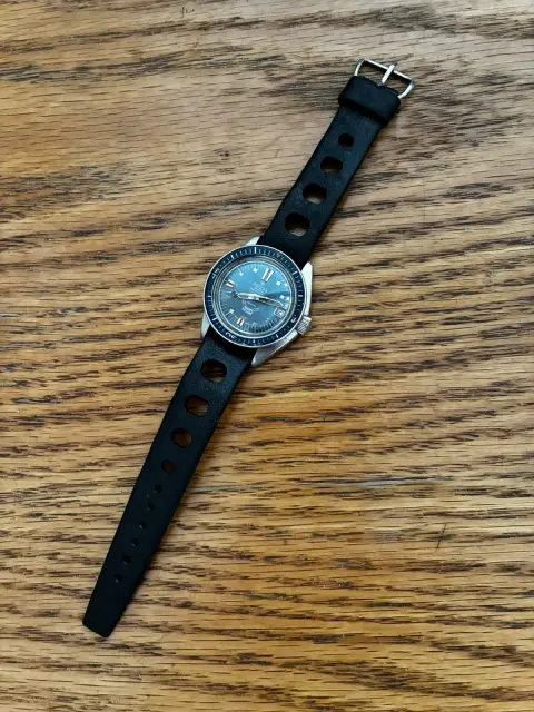 Reloj diver Squale automático médium corona roscada bisel de baquelita · foto 4