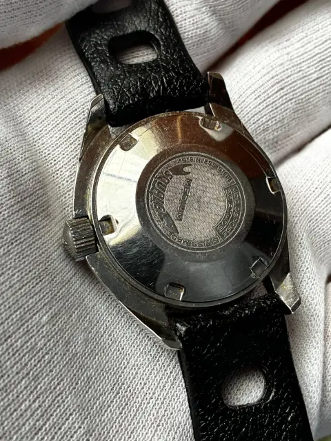 Reloj diver Squale automático médium corona roscada bisel de baquelita · foto 5