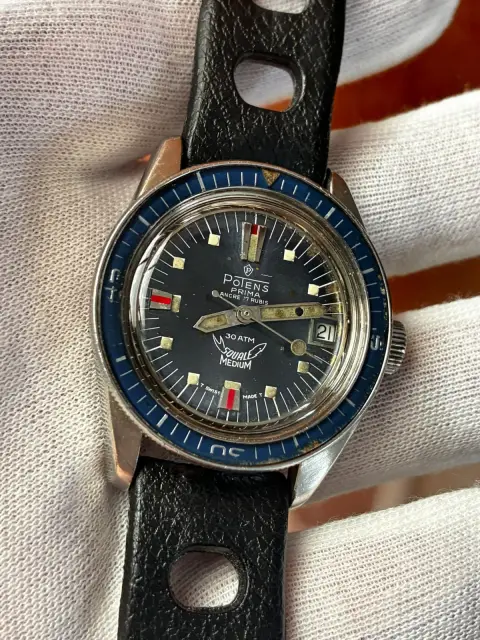 Reloj diver Squale automático médium corona roscada bisel de baquelita · foto 7