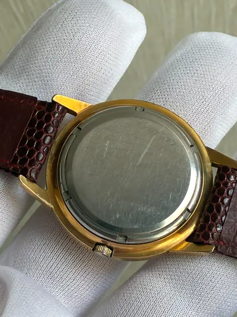 Reloj Eterna-Matic vintage automático con caja chapada en oro · foto 5