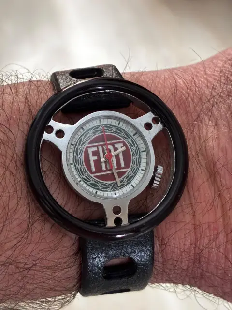 Reloj Fiat vintage nos antiguo stock de relojería sin uso revisado · foto 3