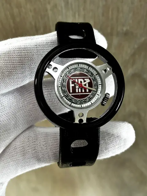 Reloj Fiat vintage nos antiguo stock de relojería sin uso revisado · foto 7
