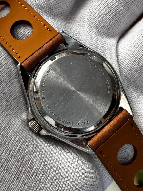 Reloj hamilton khaki sub vintage esfera negra · foto 3