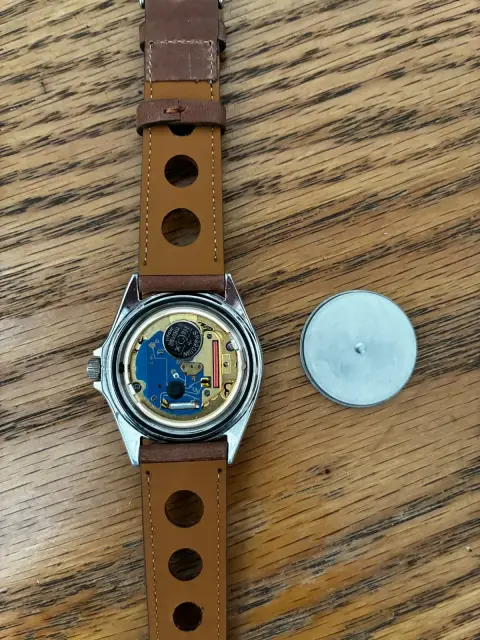 Reloj hamilton khaki sub vintage esfera negra · foto 6