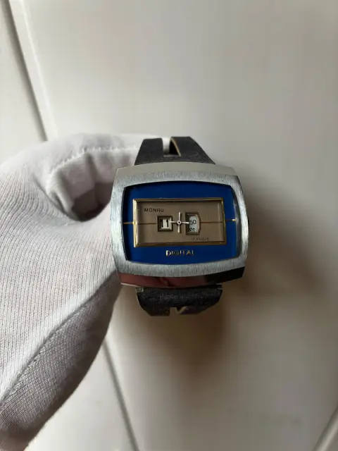 Reloj horas saltantes años 70 · foto 5