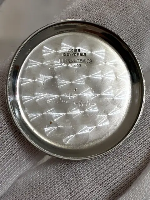 Reloj Jaeger-LeCoultre vintage años 40 con esfera patinada · foto 7