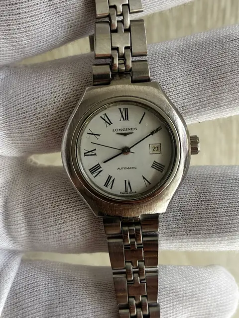 Reloj Longines vintage automático de mujer con números romanos · foto 2