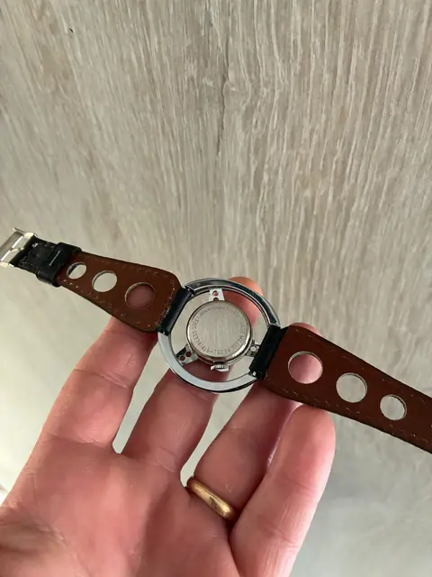 Reloj Maserati vintage de cuerda de antiguo stock años 70 · foto 8