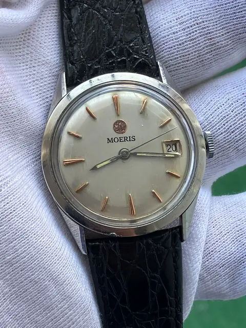 Reloj Moeris automático vintage años 70