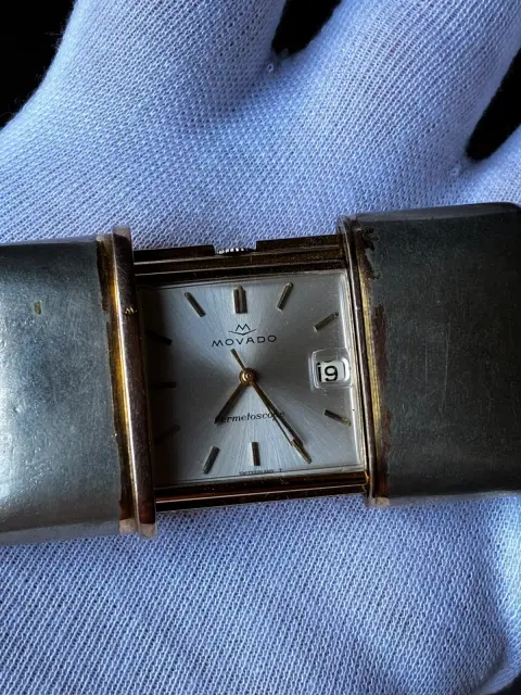 Reloj movado de sobremesa modelo ermestecope · foto 6