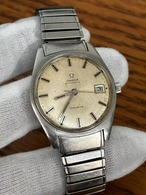 Omega vintage automático calibre 565 con armis extensible original · foto 3