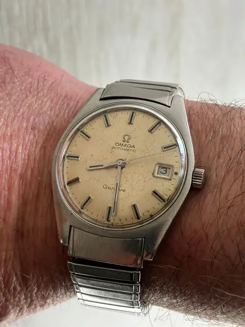 Omega vintage automático calibre 565 con armis extensible original · foto 6