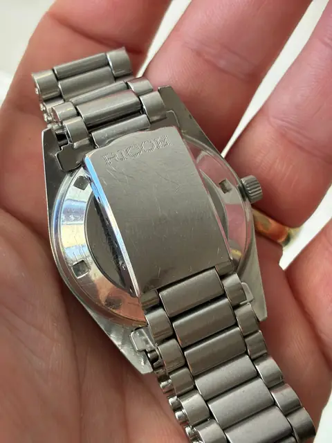Reloj Ricoh Medallón automático vintage con esfera gris y armis original · foto 8