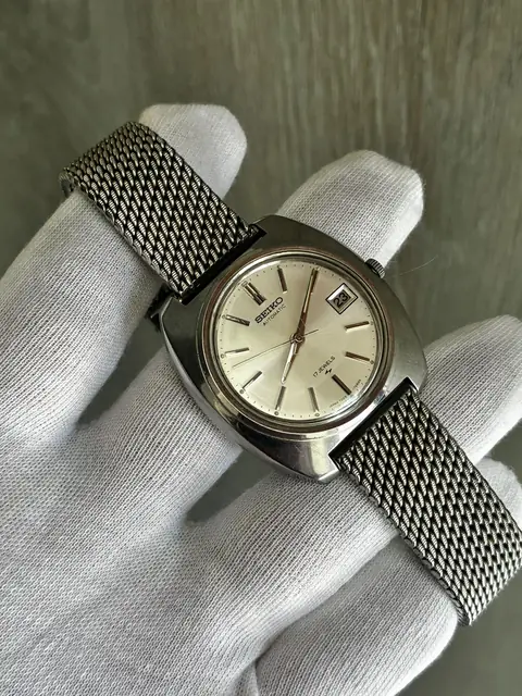 Reloj Seiko vintage automático ref. 7005-7072 con armis milanesa ZRC