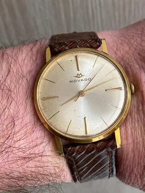 Movado vintage de cuerda calibre 347 · foto 4