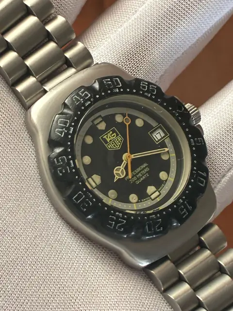TAG Heuer Professional 200 metros vintage de los años 80 · foto 3