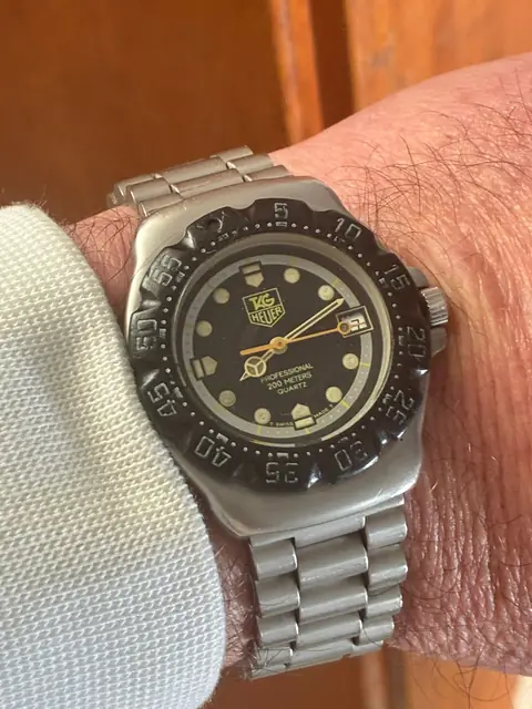 TAG Heuer Professional 200 metros vintage de los años 80 · foto 4