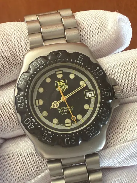 TAG Heuer Professional 200 metros vintage de los años 80 · foto 5