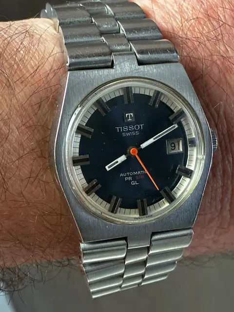 Tissot PR 516 GL vintage automático