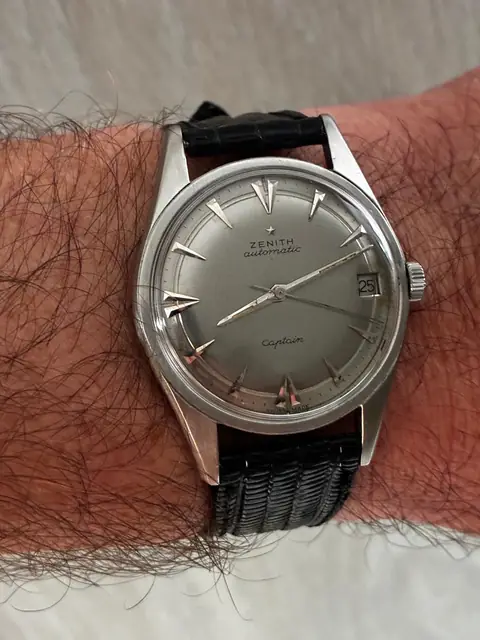 Zenith Captain vintage automático con calibre 2524 PC