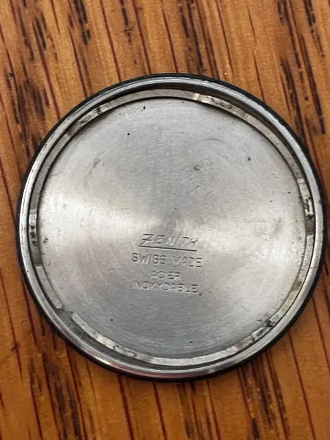 Reloj Zenith vintage de cuerda calibre 2542 con caja de acero · foto 4