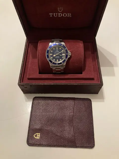 Tudor Submariner 76100 lollipop azul vintage