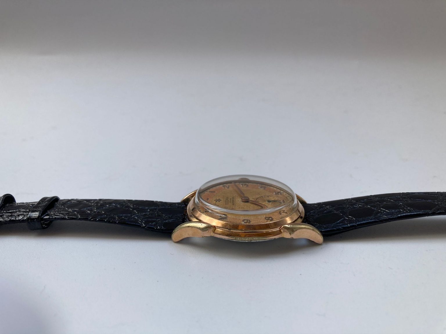 Reloj suizo DOGMA esfera texturizada bitono - Oscar watches