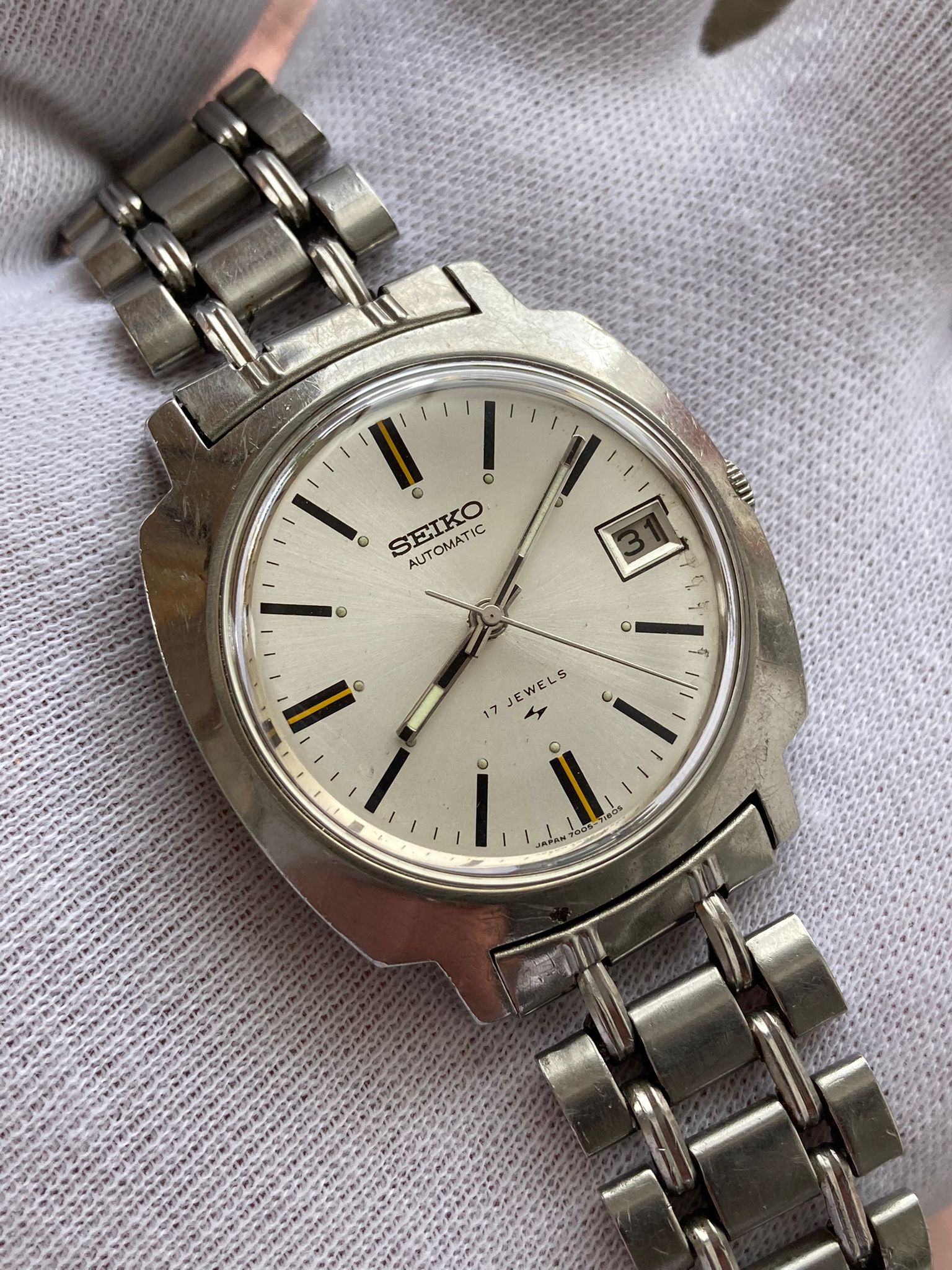 Reloj seiko automático todo original referencia 7005-7130 revisado - Oscar  watches
