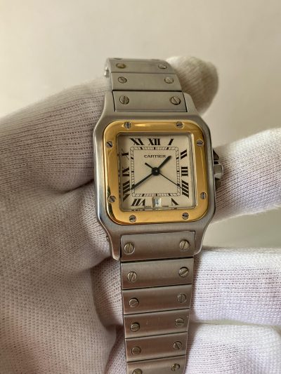 CARTIER SANTOS 1560 GALBEE calibre con garantía - Imagen 7
