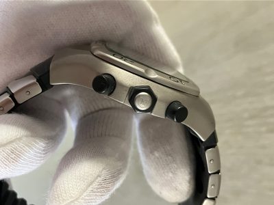 Reloj Kronos, suizo, cronógrafo con alarma, caja y garantía. - Imagen 2