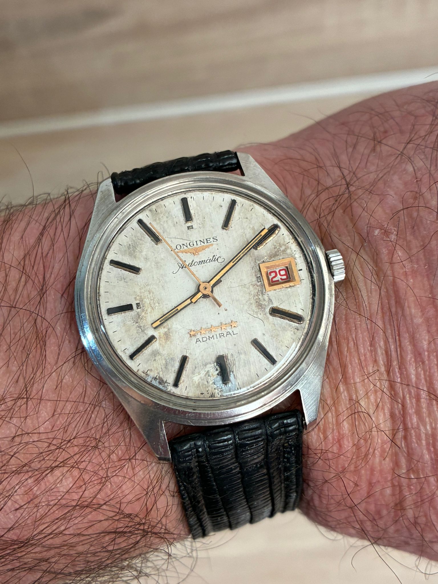 Reloj longines admiral automático