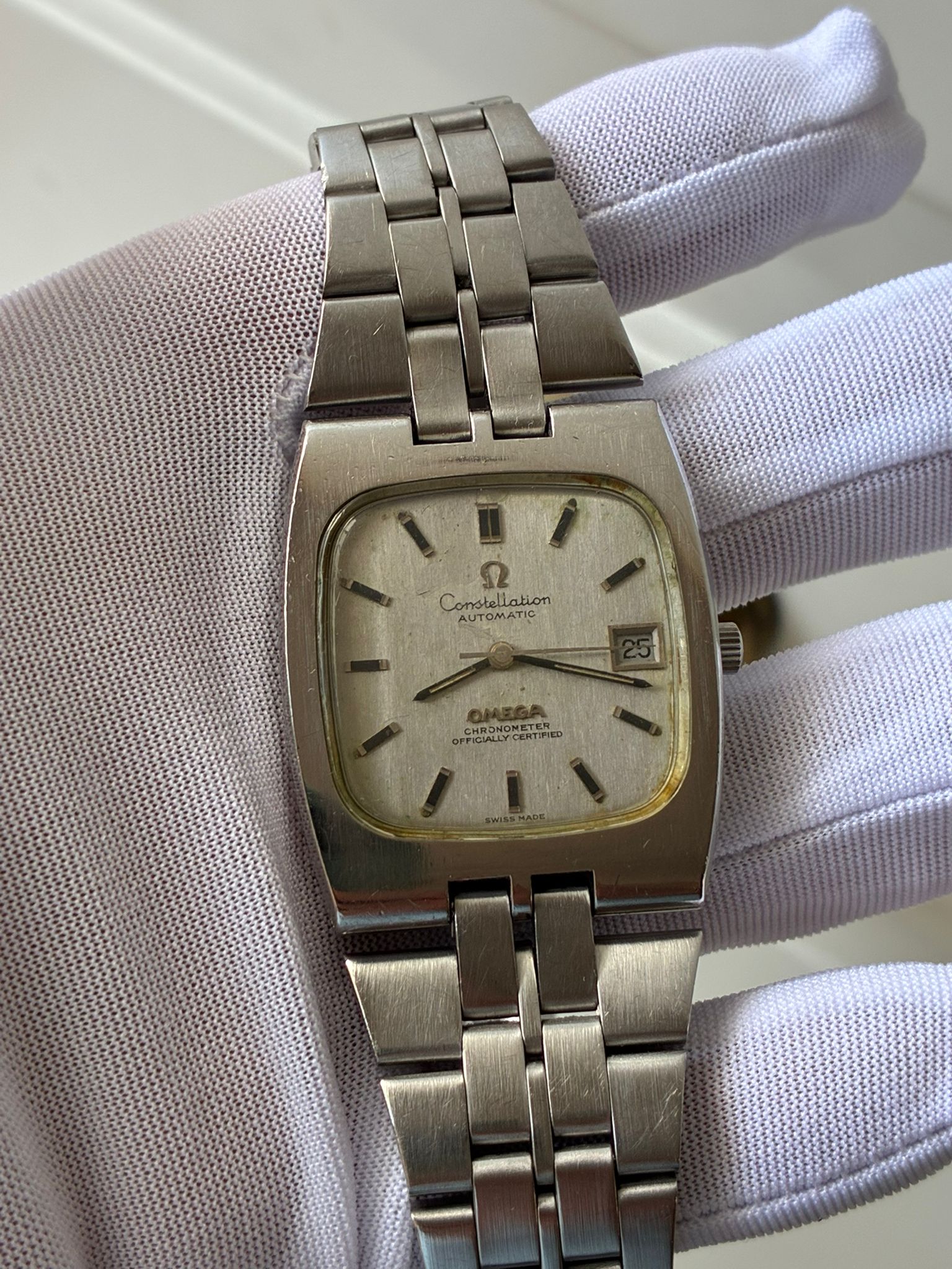 Reloj omega automático costellation todo original - Imagen 6