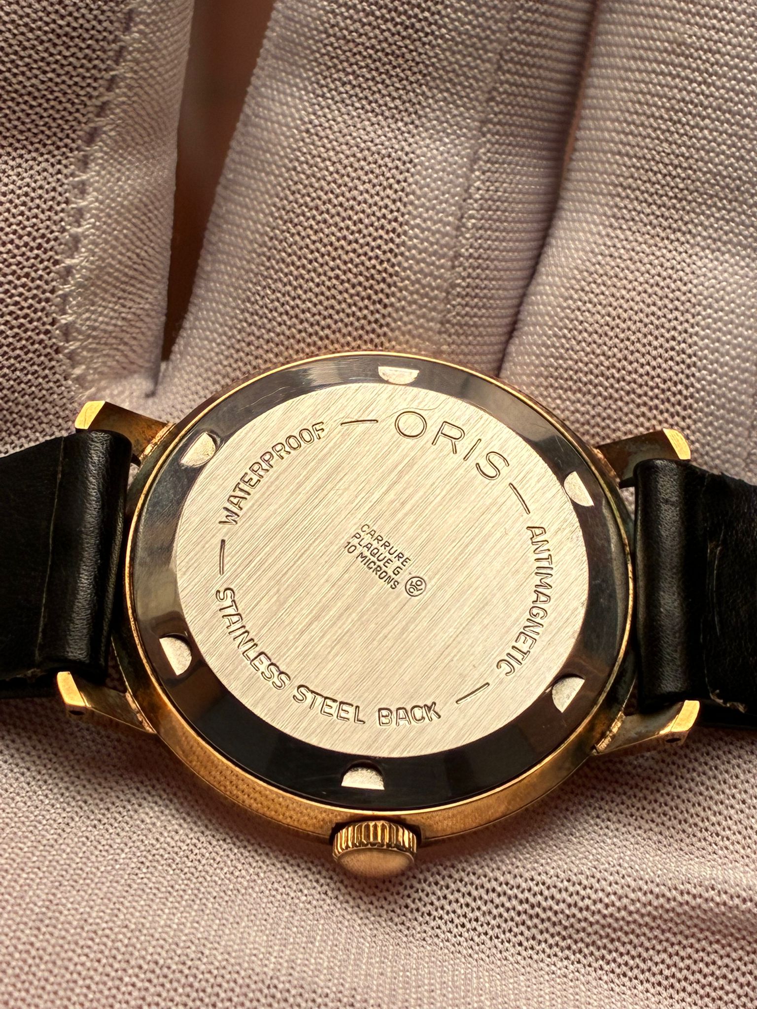 Reloj oris de cuerda NOS esfera texturizada - Imagen 5