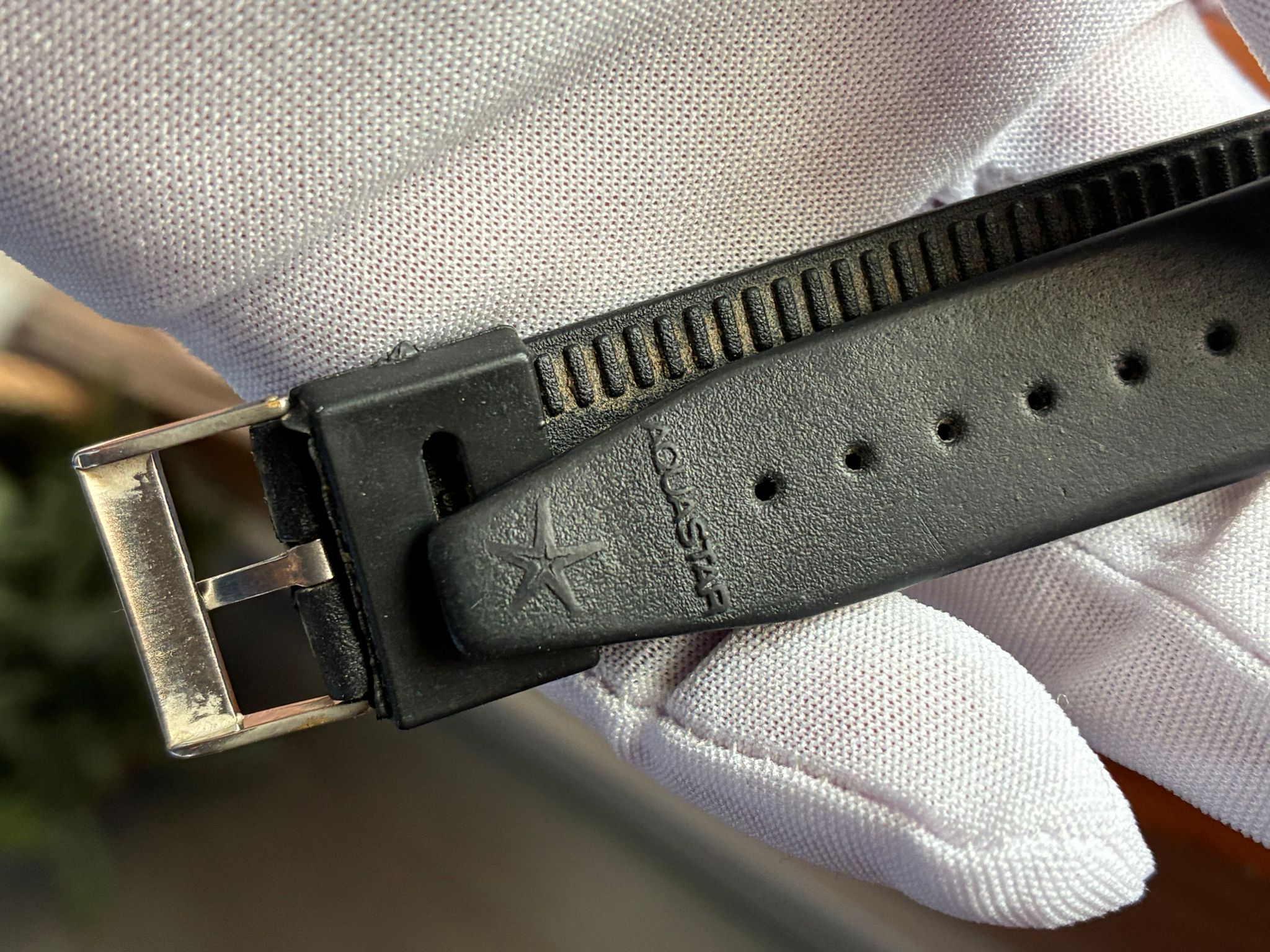 Reloj Aquastar diver automático modelo seatime todo original - Imagen 7