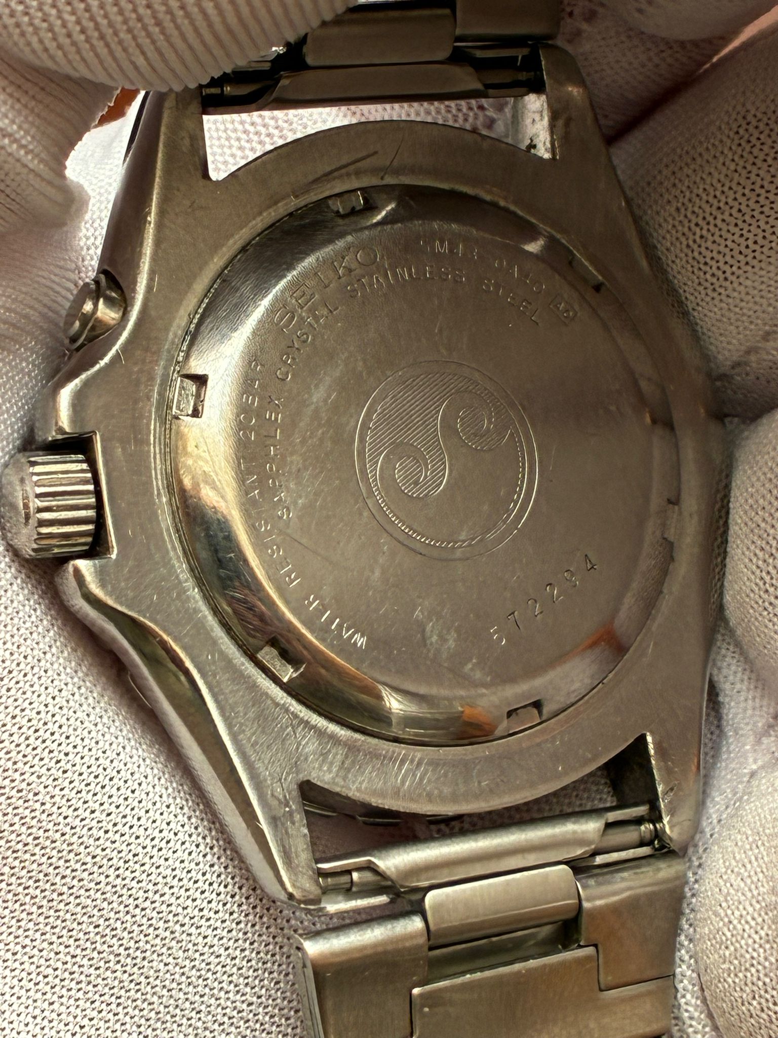 Reloj Seiko kinetic sports 200 metros esfera negra - Imagen 5