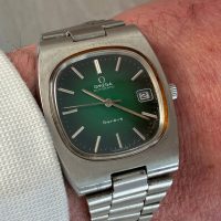 Reloj omega automático esfera verde