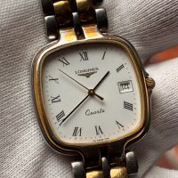 Reloj longines de hombre mixto acero y oro