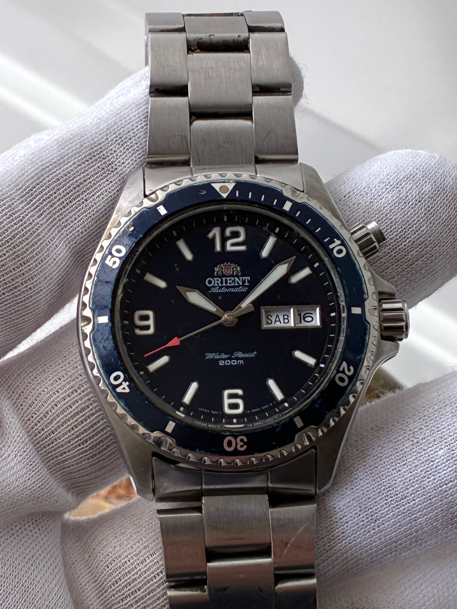 Reloj orient MAKO 1 edición automático revisado - Imagen 6