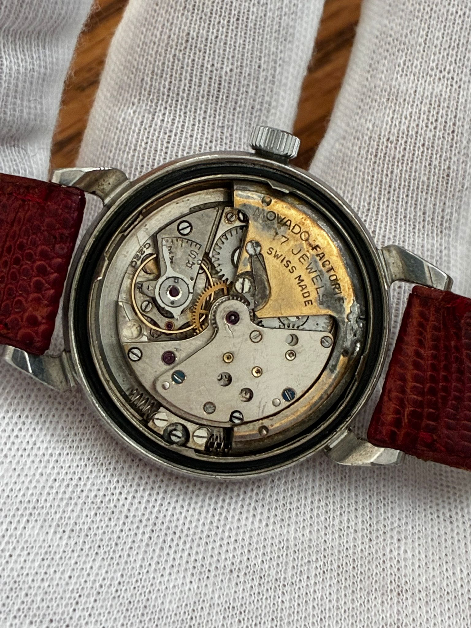 Reloj movado bumper automático años 40 - Imagen 9